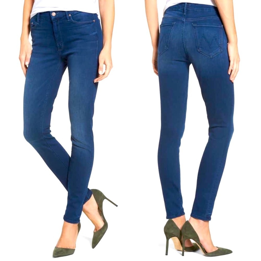 MOTHER Women's Skinny Jeans in Crowd Pleaser